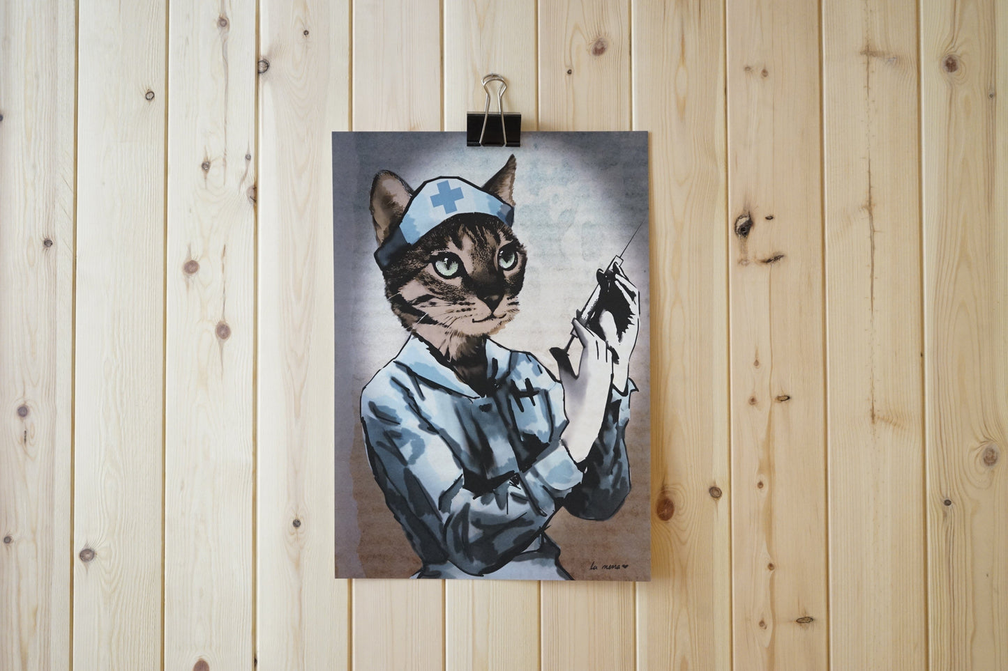 La nena wapawapa poster The Nurse Gatografías La Nena Wapa Wapa